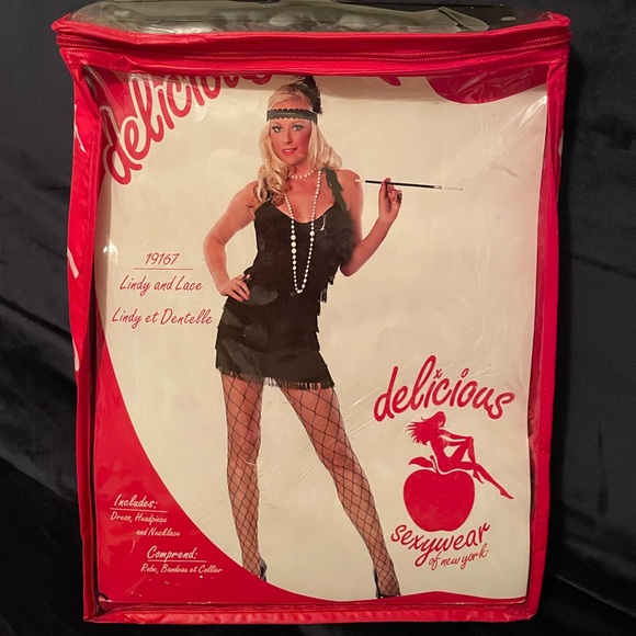 Flapper Costume M/L - Picture 1 of 3